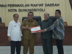 DPRD Gunungsitoli Paripurna Pertanggungjawaban APBD 2024