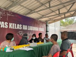 Lapas Labuhan Ruku Gelar Tes TBC Massal