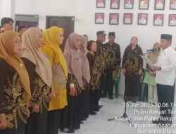 Ketua dan Tim Pembina Posyandu Se-Kecamatan Pulau Rakyat Dilantik