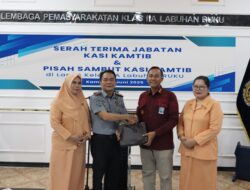 Samuel Joga Marsahala Siregar, Kasi Kamtib Lapas Labuhan Ruku Yang Baru