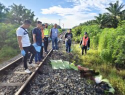 Polsek Labuhan Ruku Selidiki Korban Tewas Terlindas KA