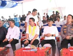 Bupati Nias Hadiri Groundbreaking Proyek Gasifikasi Klaster