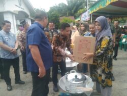 Bupati Asahan Serahkan Bantuan Peralatan Masak Kepada 79 KPM-PKH