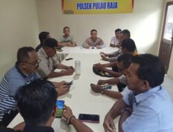 Wartawan Dan Kapolsek Pulau Raja Jalin Silaturahmi