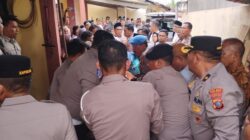 Kapolres Batubara Melayat Aiptu Frans Santoso