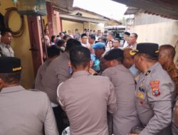 Kapolres Batubara Melayat Aiptu Frans Santoso
