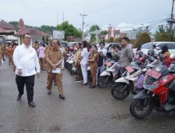 Wali Kota Dan Wakil Wali Kota Gunungsitoli Periksa Kendaraan Dinas