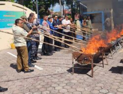 Bea Cukai Langsa Musnahkan Barang Ilegal, Wujud Nyata Jalankan Asta Cita Presiden