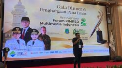 Ketua FPRMI Sumut Bacakan Puisi Kritik Sosial pada HUT Ke-2 FPRMI