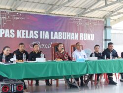 52 Warga Binaan Lapas Labuhan Ruku Ikuti Sidang TPP