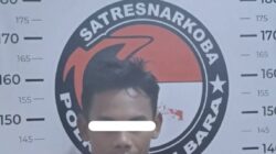 Teks fhoto N ditangkap Satres Narkoba Polres Batubara dengan Barang Bukti Narkoba 0,12 Gram Rabu (23/7-2025). beritasore/alirsyah