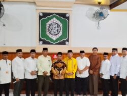 Hujan Tak Menyurutkan Umat Hadiri Silaturahmi Akbar BKM Masjid Agung Binjai  