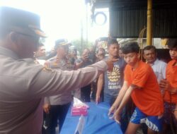 Polsek Sunggal Tangkap Lima Pelaku Begal, Dua Ditembak