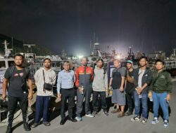 Bakamla RI–KCG Selamatkan 8 ABK WNI Di Perairan Korsel