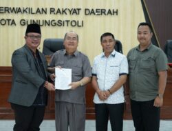 Wali Kota Gunungsitoli Sampaikan Perubahan Susunan Perangkat Daerah