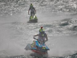 Pembalap Eropa Dominasi Moto 1 Aquabike World Championship Di Danau Toba