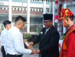 HUT Ke 80 RI, Warga Binaan Lapas Gunungsitoli Terima Remisi Umum