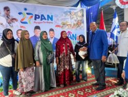 Sambut Ultah ke-27, DPW PAN Sumut Distribusikan Ribuan Paket Sembako kepada Masyarakat