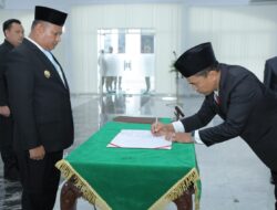 Dr Bukit Buchori Siagian Resmi Jabat Kepala Pelaksana BPBD Asahan