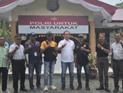 Kanit Reskrim Polsek Pulau Raja Ngopi Bareng Dengan Wartawan