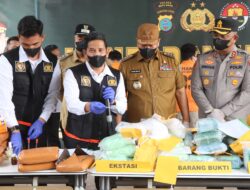 Bupati Dan Kapolres Batubara Musnahkan 28.135 Gram Narkotika