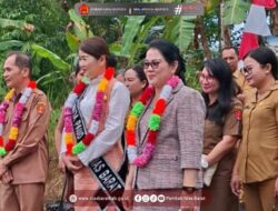 Bunda PAUD Nias Barat Ny Elvita Eliyunus Waruwu Monitoring Perdana Di TKN Onolimbu