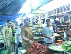 Bupati Aceh Tamiang Sidak Pasar Pagi Kualasimpang