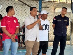 Kadisparpora Aceh Tamiang Buka Turnamen Futsal