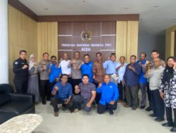 Polda Aceh Apresiasi Peran Strategis Pers Meredam Situasi Saat Demo