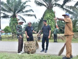 Bupati Aceh Tamiang Laksanakan Gotong Royong Massal