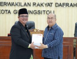 Paripurna DPRD, Wali Kota Gunungsitoli Paparkan Rancangan KUA-PPAS APBD 2026