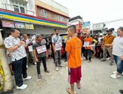 Polsek Sunggal Rekonstruksi Kasus Pembunuhan Berencana Pekerja Panglong