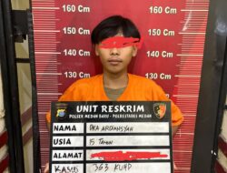 Lagi Polsek Medan Baru Tangkap Pelaku Pencurian
