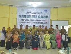 Bunda Paud Aceh Tamiang Sosialisasi Wajib Belajar 13 Tahun