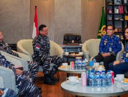 Rico Waas Terima Kunjungan Dankodaeral I TNI AL, Perkuat Koordinasi Keamanan Laut