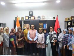 FJPI Sumut Dan Peserta Magang Bertemu Konjen India Ravi Shanker Goel