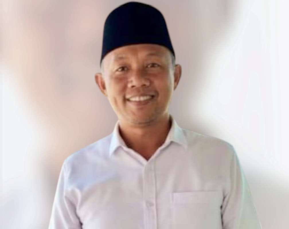 Teks foto : Raden Hermanto Calon Datok Penghulu Kampung Rantau Pauh Kecamatan Rantau, Kabupaten Aceh Tamiang.