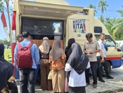 Plt Ka Bapenda Dampingi Bupati BERLAYAR Di Kecamatan Datuk Limapuluh