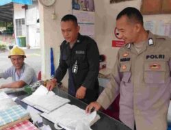 Satbinmas Polres Batubara Sambangi Pos Penjagaan PT.Socfindo
