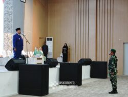 Bupati Batubara Tetap Irup Ditengah Hujan Lebat Peringatan Hari Kesaktian Pancasila 