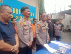 Polsek Sunggal Tangkap Tiga Pelaku Pencurian Sepeda Motor Satu di Tembak