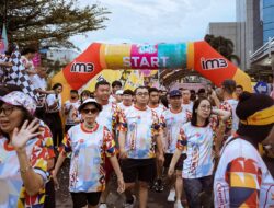 Indosat Gelar Fun Walk Bersama Perhimpunan Indonesia Tionghoa