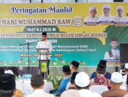 Rico Waas Hadiri Maulid Di Medan Marelan