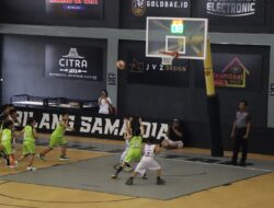 Kadispora  Binjai  Membuka Turnamen Basket Ball Piala Halilintar