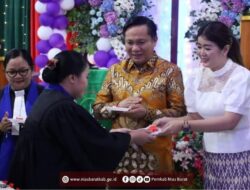 Bupati Nias Barat Hadiri Perayaan 160 Tahun Misi Dan Reformasi Di Kepulauan Nias