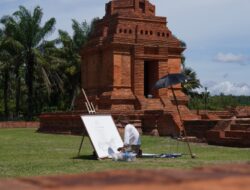 BPK Wilayah II Gelar Rally Foto dan Lukis di Cagar Budaya Padang Lawas Utara
