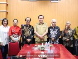 Bupati Nias Barat Terima Audiensi Panitia Pentahbisan Gereja ONKP Bethesda Resort Lahomi II