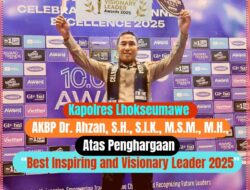 Kapolres Lhokseumawe Torehkan Prestasi Membanggakan di Tingkat Nasional