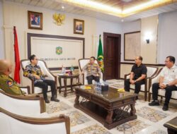 Rico Waas Sambut Kunjungan Kapolrestabes Medan