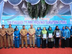 PKK Sumut Evaluasi Empat Desa Di Asahan